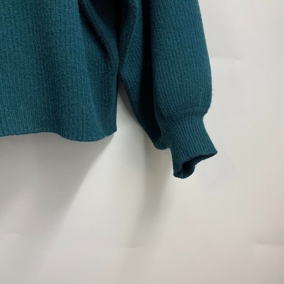 Line & Dot Women's Knit Ribbed Balloon Sleeve Pullover Sweater Size M - Picture 5 of 12